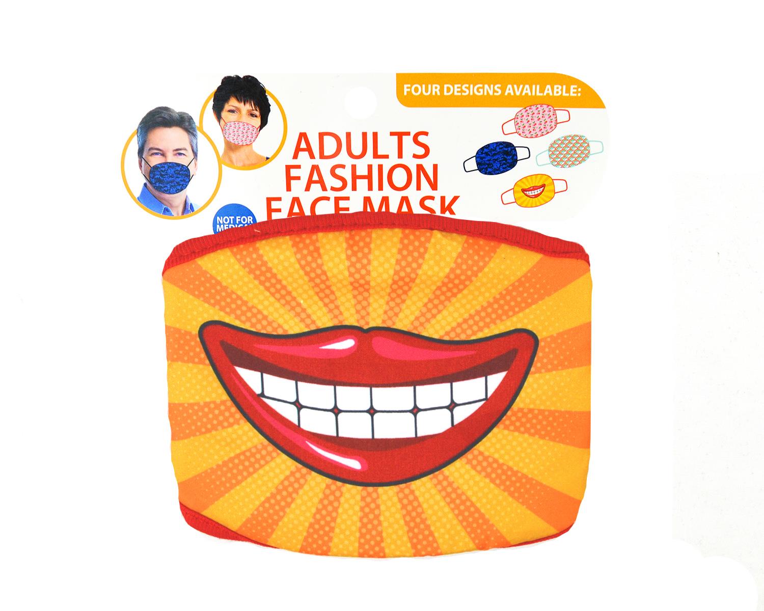 Reusable Face Mask Washable Large Face Covering Shield Adult 4 Fun Designs - Picture 8 of 13