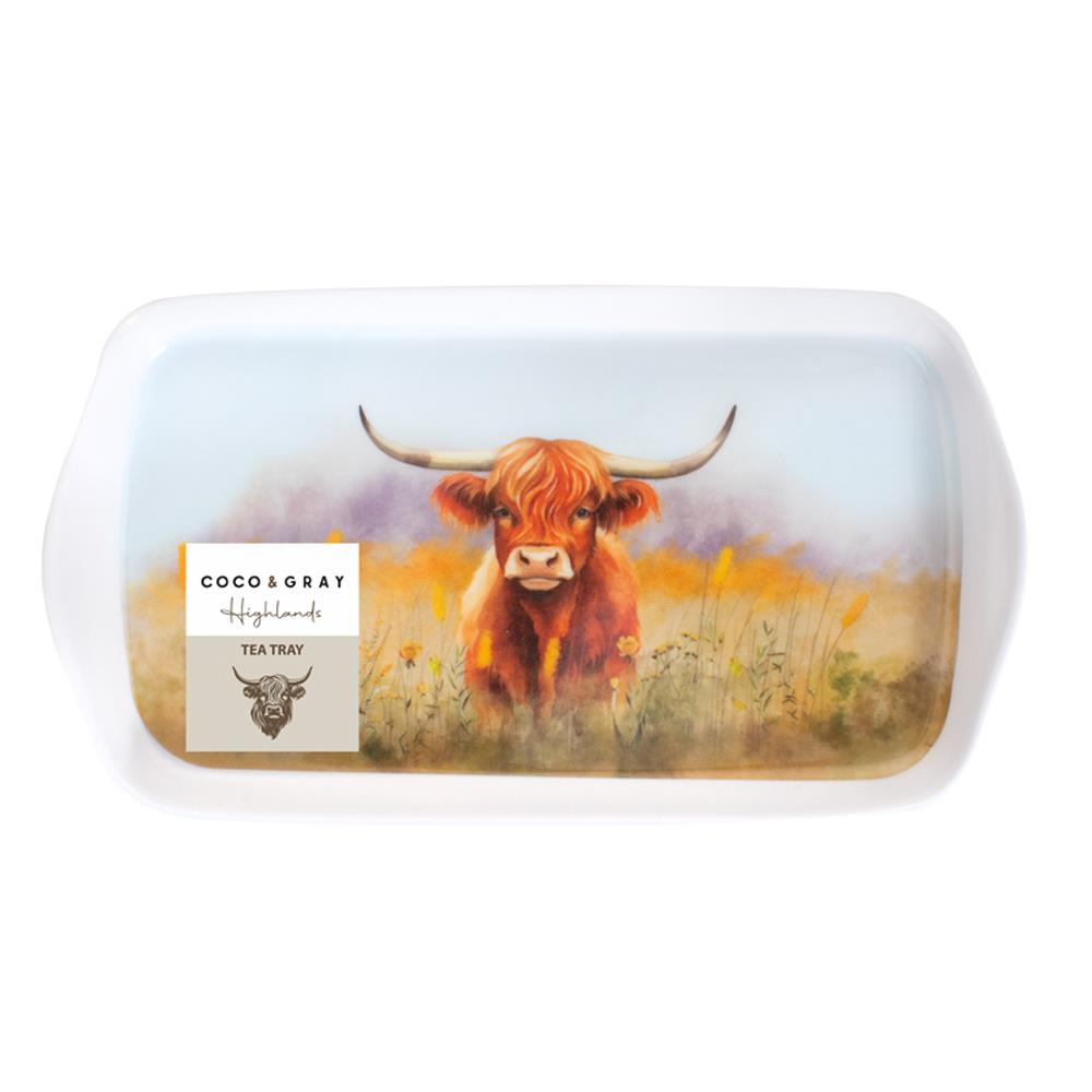 Accessori cucina pranzo a tema mucca Highland tazze vassoi sottobicchieri tovagliette - Foto 70 di 72