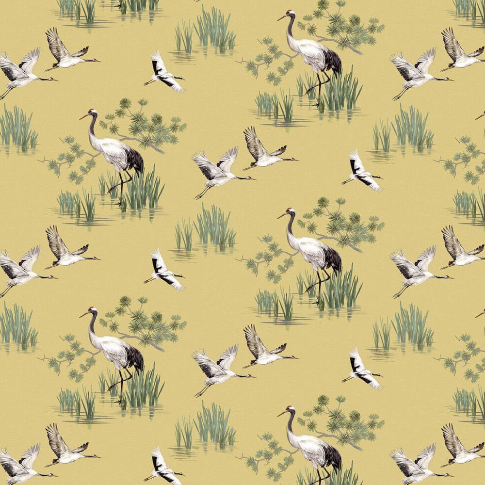 Heath Crane Wallpaper Birds Nature Landscape White Duck Egg Pink Ochre