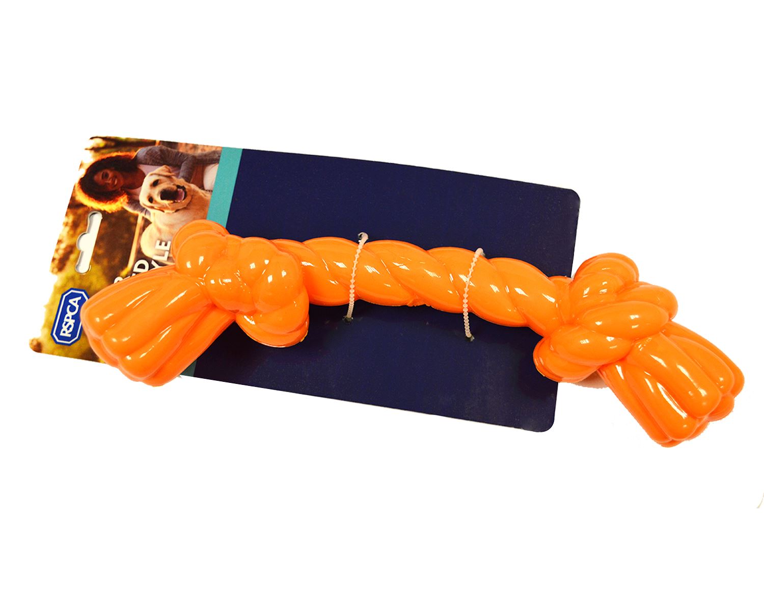 RSPCA Dog Puppy Toy Tug Strong Rubber Chew Knotted Rope Ball Plush Soft Squeaky eBay