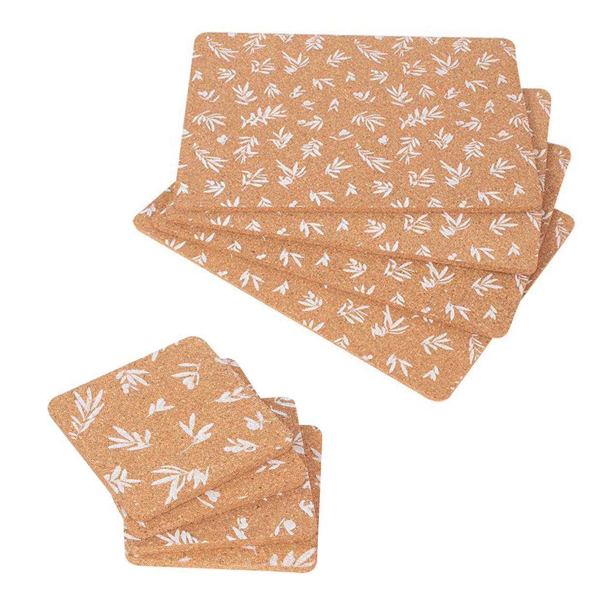 4er Pack Untersetzer und Platzsets schwarz elegant oder grau Schmetterling Design - Bild 68 von 94