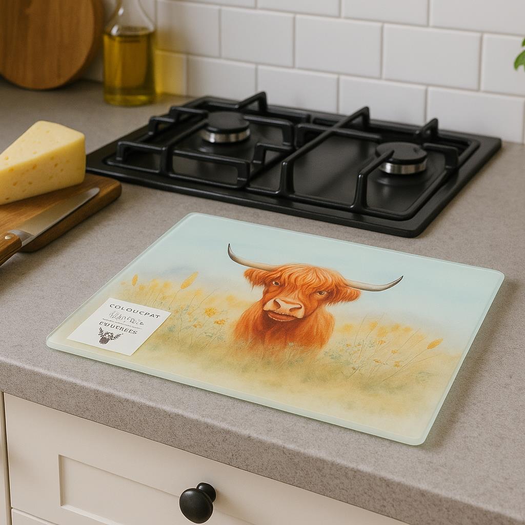 Accessori cucina pranzo a tema mucca Highland tazze vassoi sottobicchieri tovagliette - Foto 17 di 72