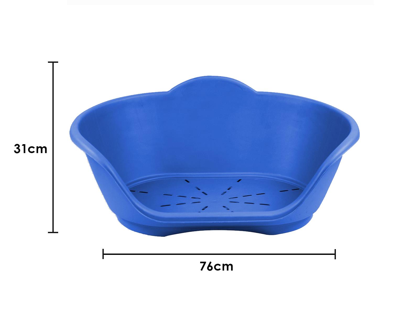 Plastic Pet Bed Heavy Duty Waterproof Cat Dog Basket Large All Colours eBay