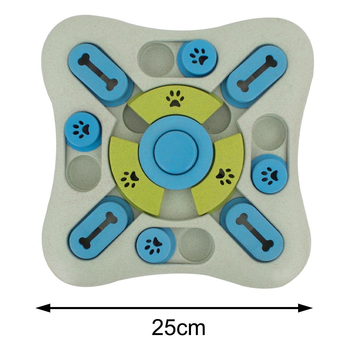 Treat Puzzle Toy Pet Dog Puppy Squeaker Interactive Stimulating Play Enrichment - Picture 20 of 22