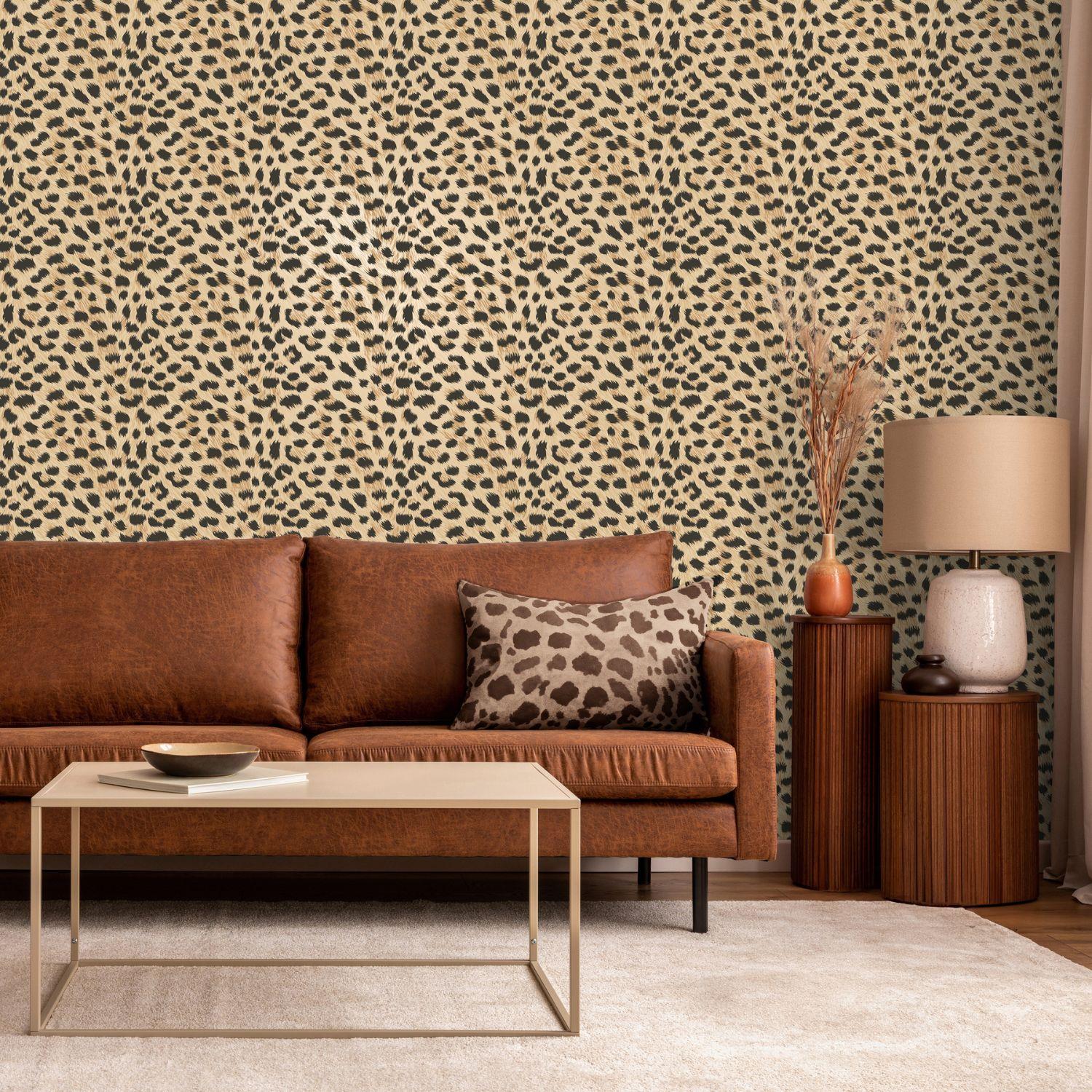 Fine Decor Fur Natural Pink Wallpaper Animal Paste The Paper Kids Room Washable - Picture 3 of 15