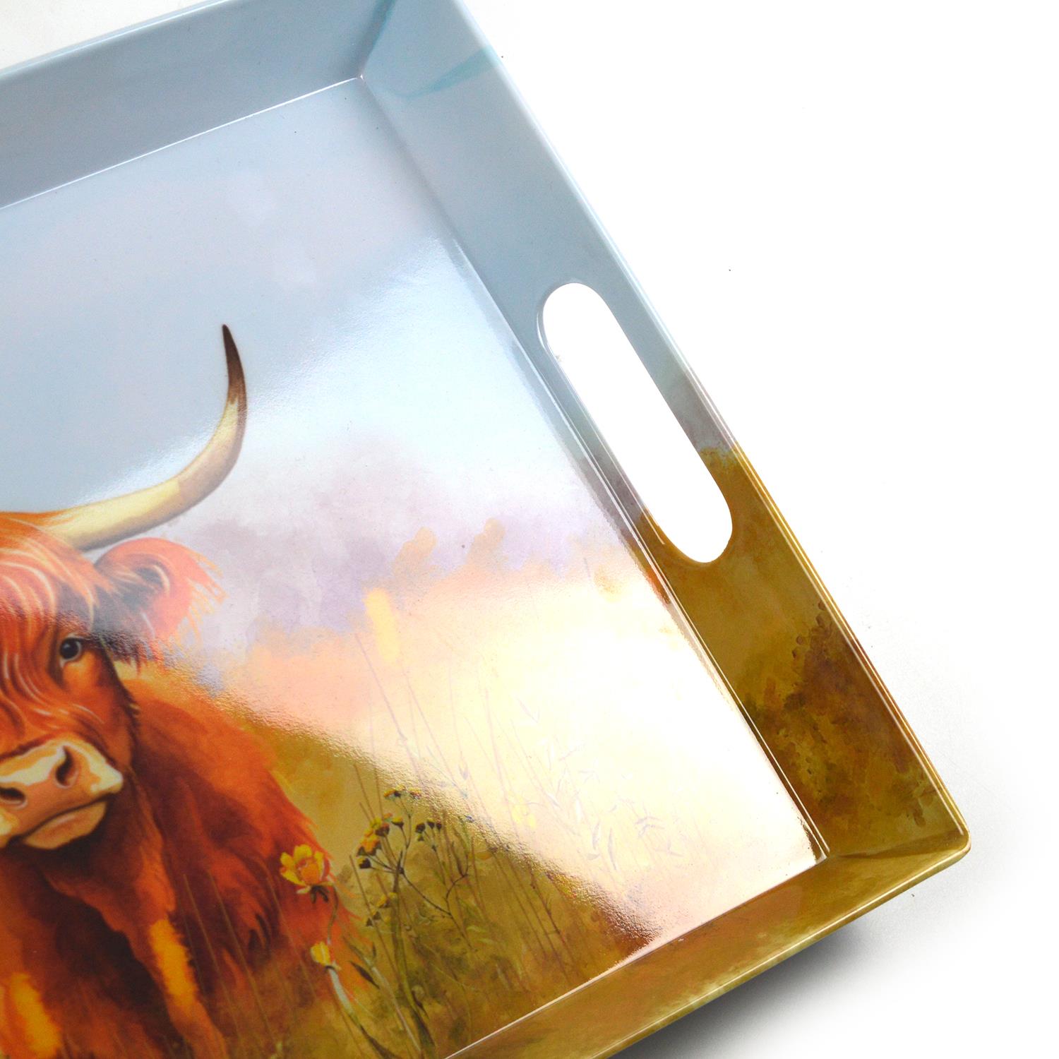 Accessori cucina pranzo a tema mucca Highland tazze vassoi sottobicchieri tovagliette - Foto 62 di 72