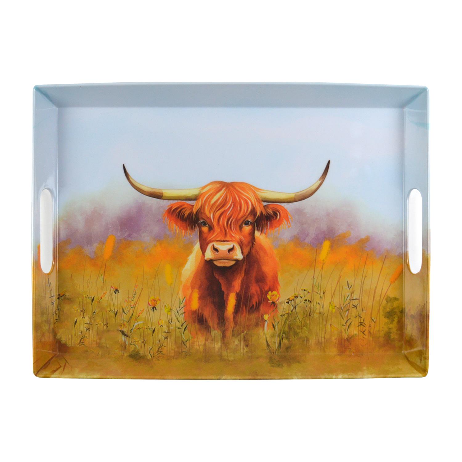 Accessori cucina pranzo a tema mucca Highland tazze vassoi sottobicchieri tovagliette - Foto 59 di 72