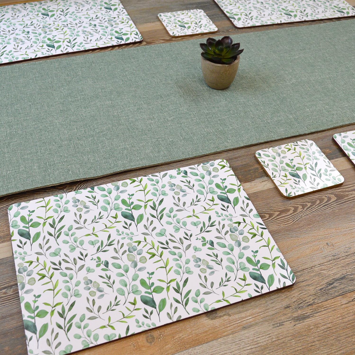 4er Pack Untersetzer und Platzsets schwarz elegant oder grau Schmetterling Design - Bild 53 von 94