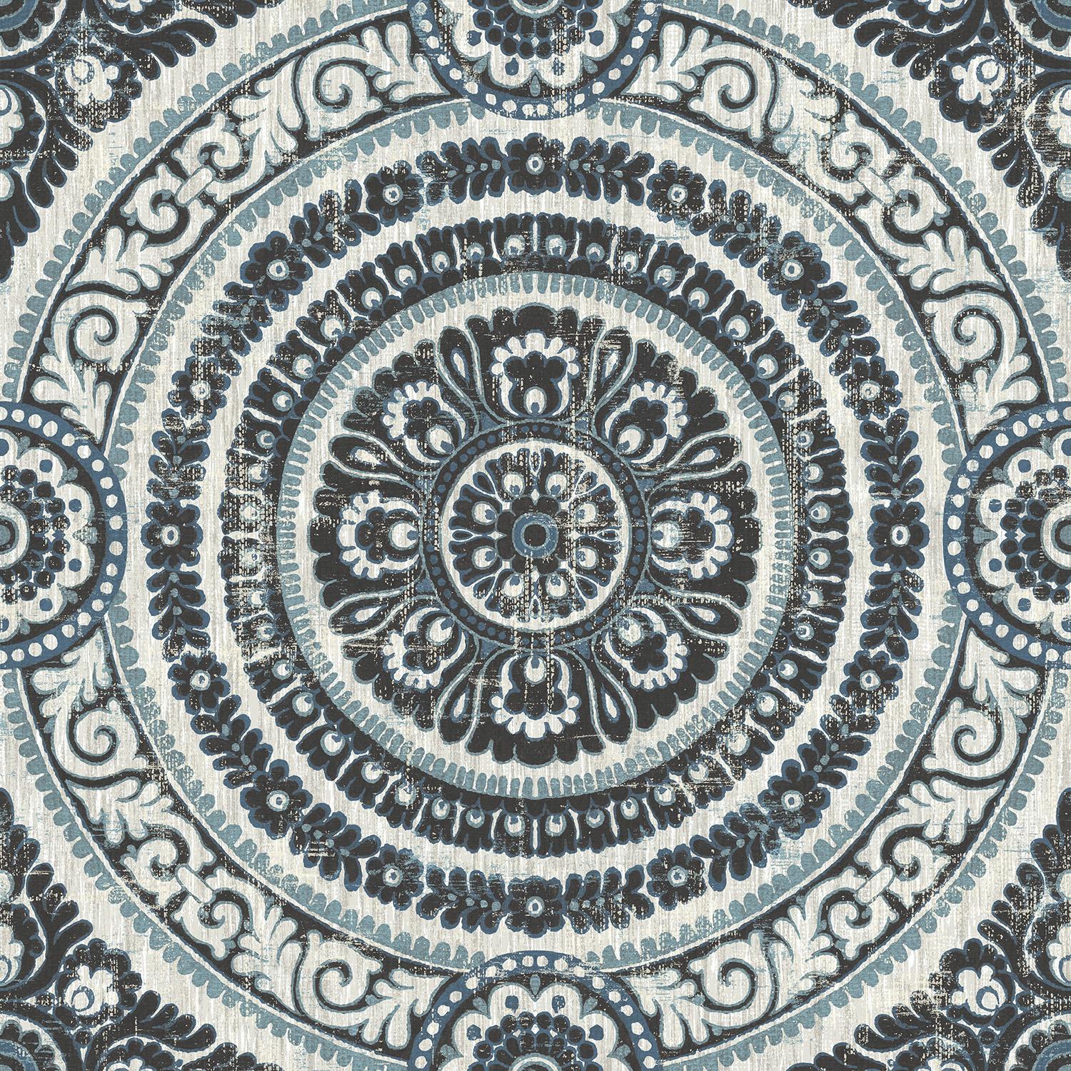 Caspia Damask Wallpaper Classic Stylish Acrylic Coated Feature Wall Decor - Picture 7 of 26