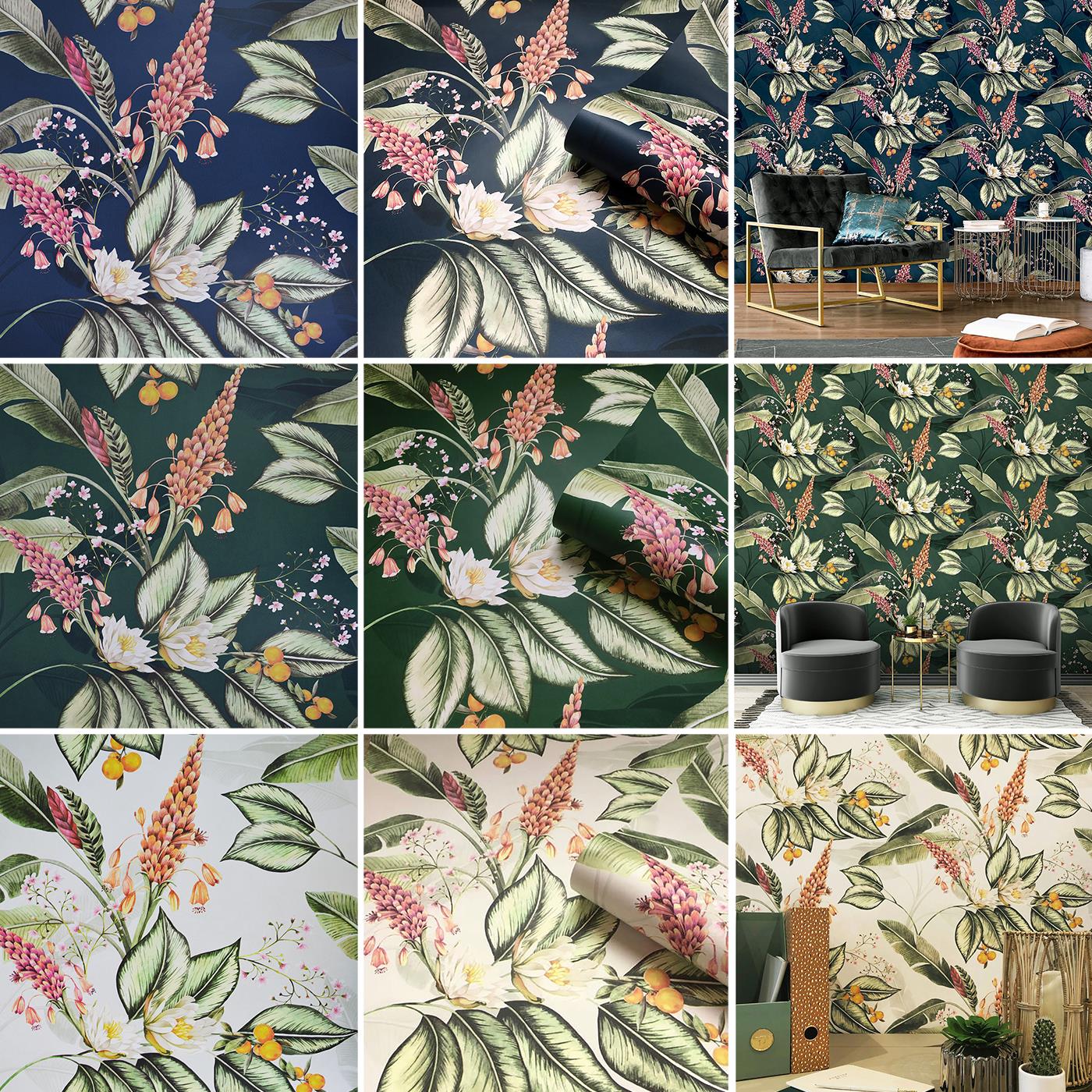 Paradise Garden Wallpaper Belgravia Decor Jungle Tropical