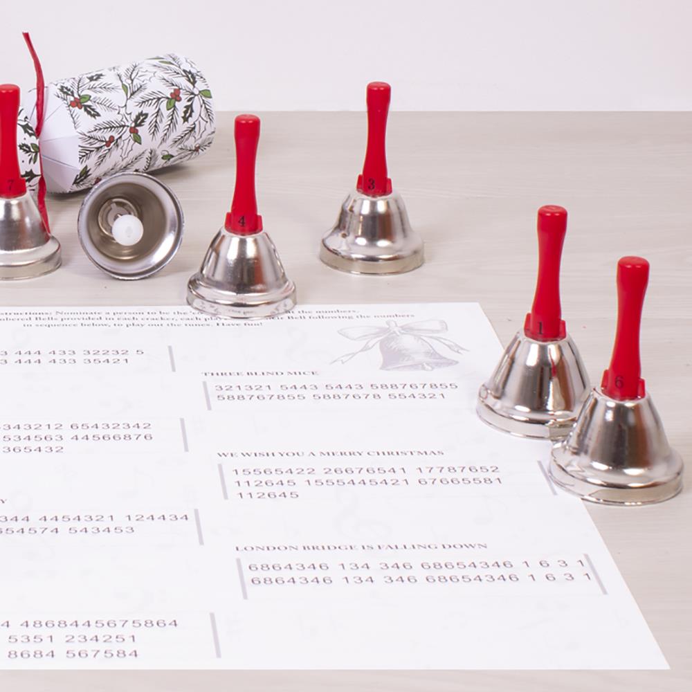 8 Xylophone Musical Christmas Crackers Festive Family Game Novelty Hats Bells - Picture 11 of 20