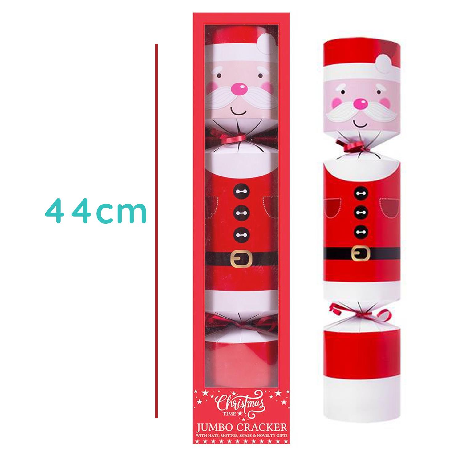 6 fill your own christmas crackers Jumbo Christmas Cracker Santa Elf Nutcracker Set Large Giant Kids