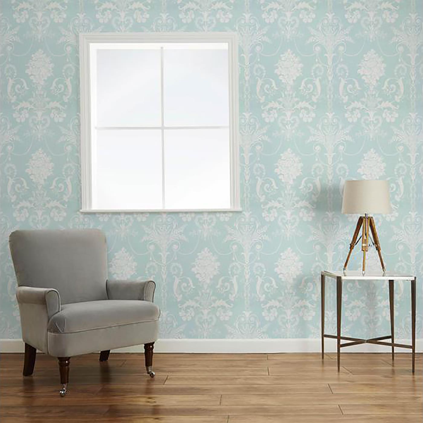 Slightly Imperfect Laura Ashley Josette Damask Wallpaper