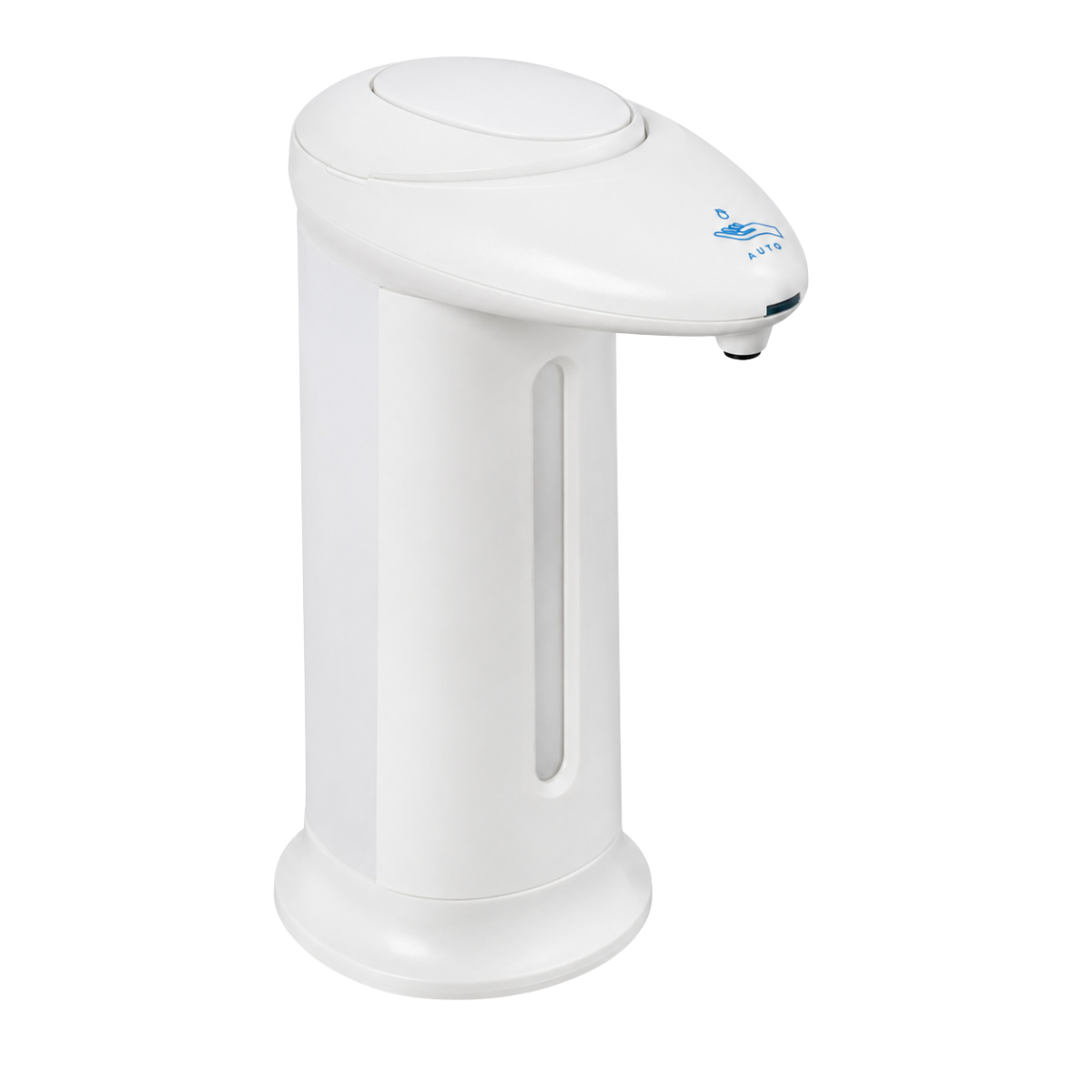 Automatic Soap and Sanitiser Dispenser Touch Free 370ml White ABS Unit