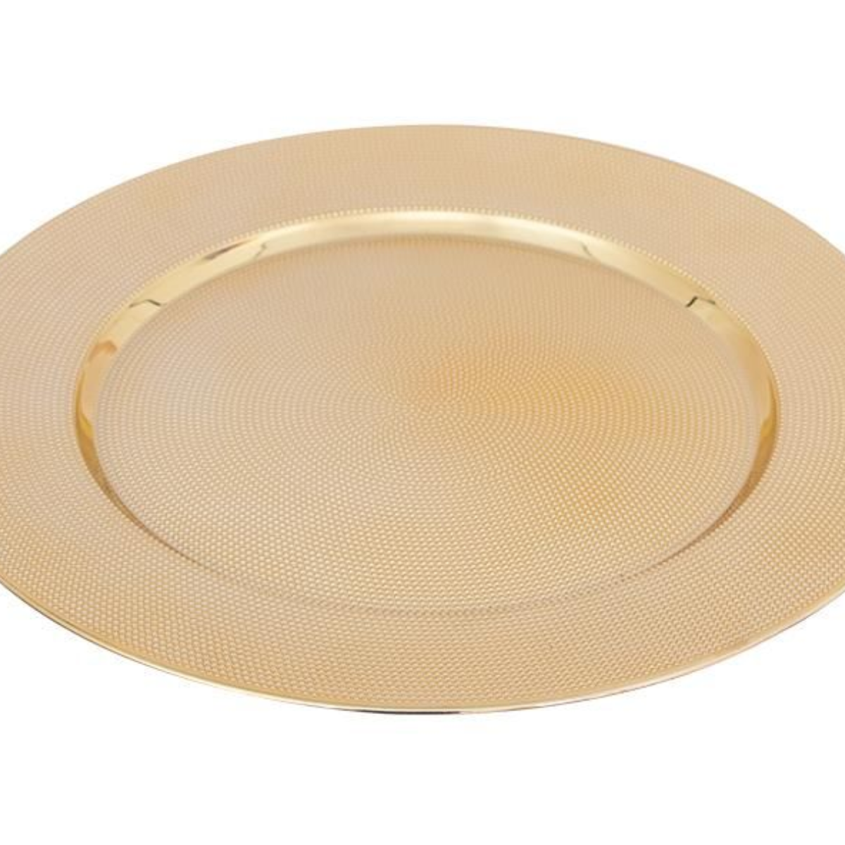 Christmas Dinner Charger Plate Set of 6 Metallic Embossed Table Decoration - Picture 6 of 25