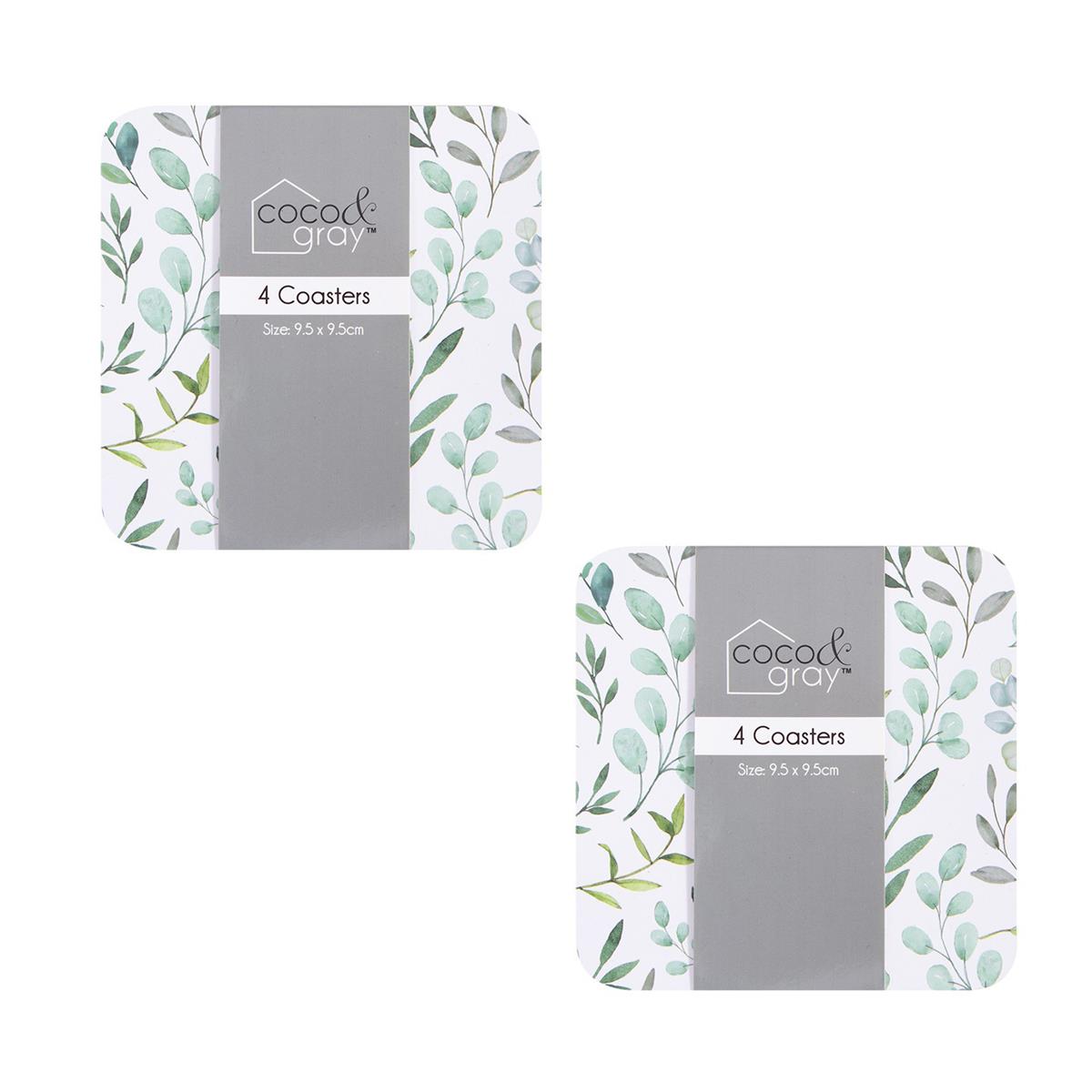 4er Pack Untersetzer und Platzsets schwarz elegant oder grau Schmetterling Design - Bild 45 von 94