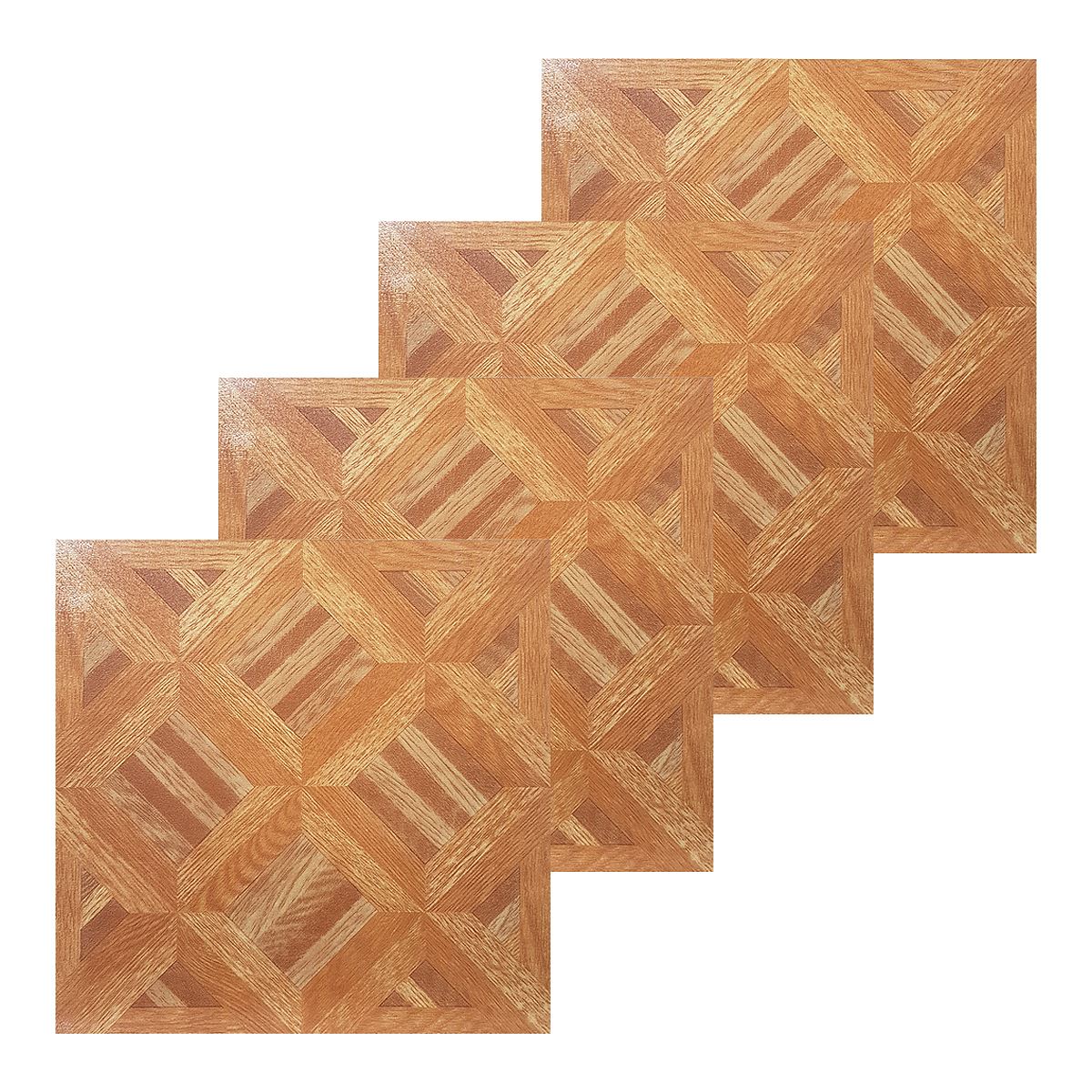 Floor tiles self adhesive wood parquet effect vinyl flooring kitchen bathroom eBay