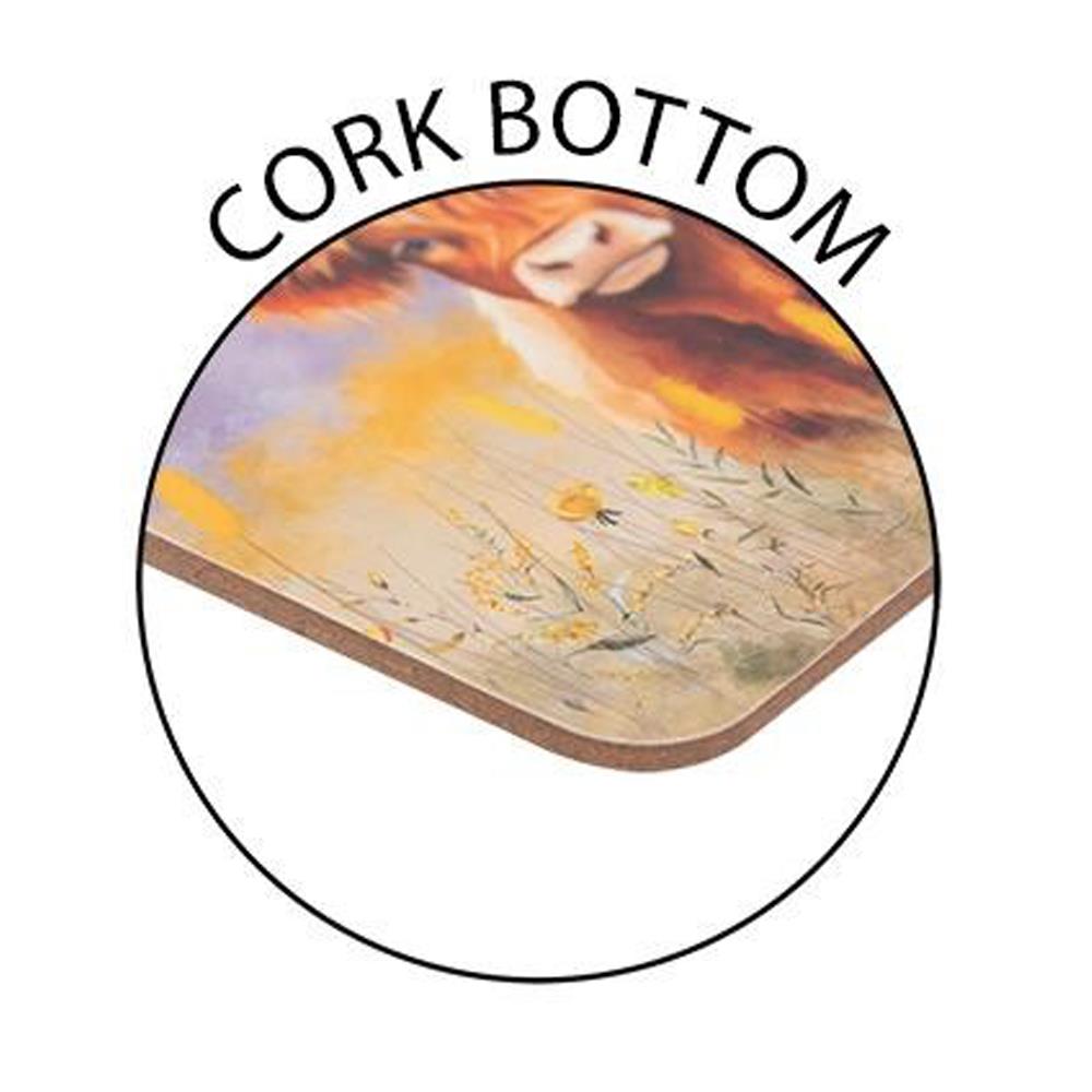 Accessori cucina pranzo a tema mucca Highland tazze vassoi sottobicchieri tovagliette - Foto 25 di 72