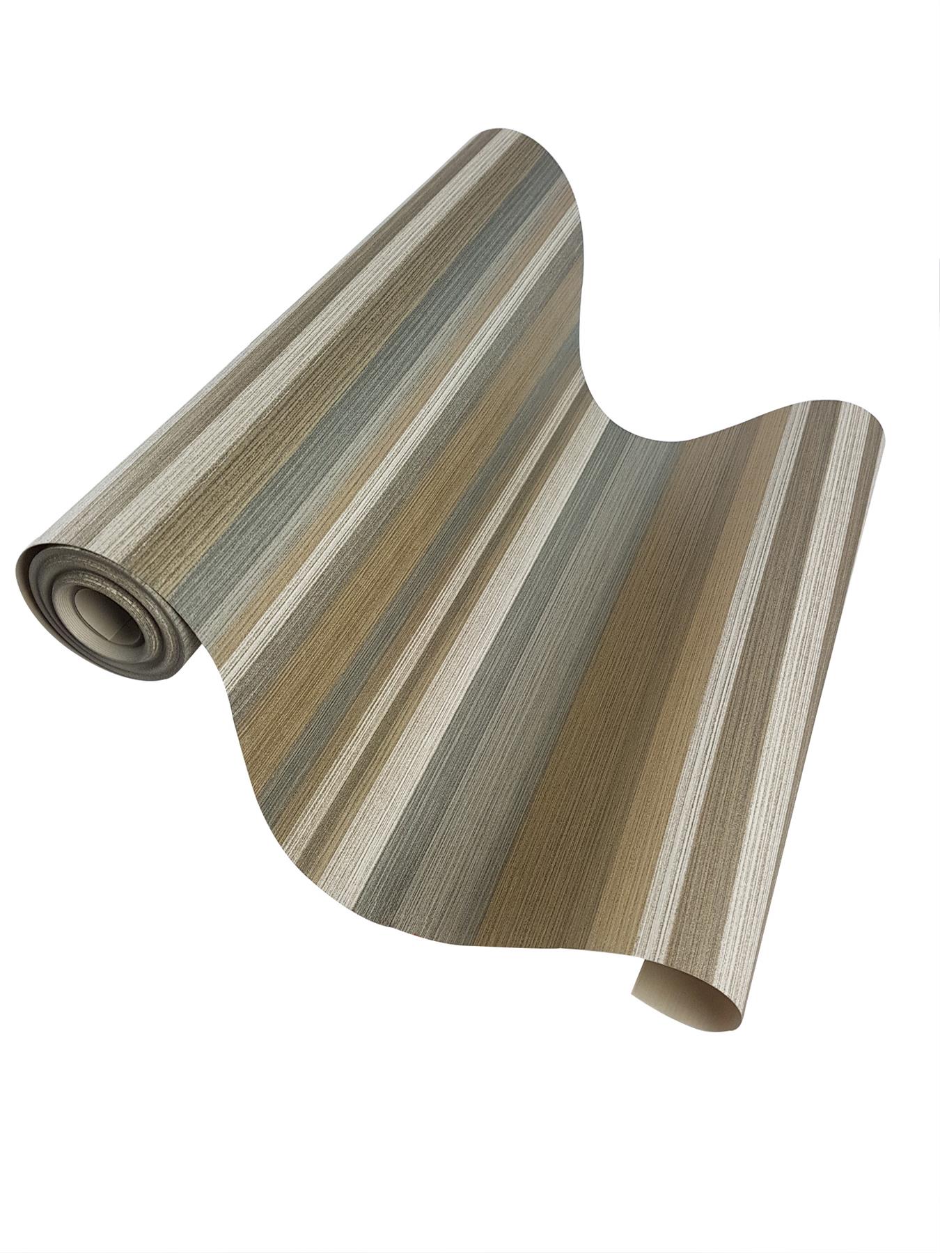 Green Gold Beige Silver Striped Wallpaper Metallic Shimmer ...
