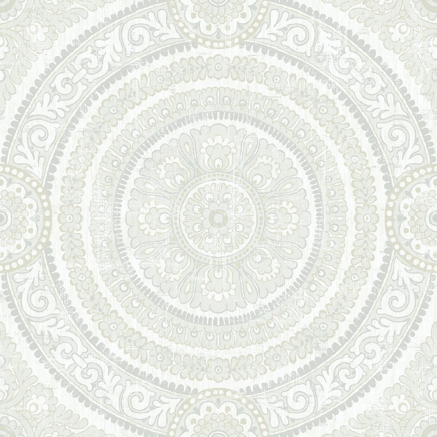 Caspia Damask Wallpaper Classic Stylish Acrylic Coated Feature Wall Decor - Picture 22 of 26