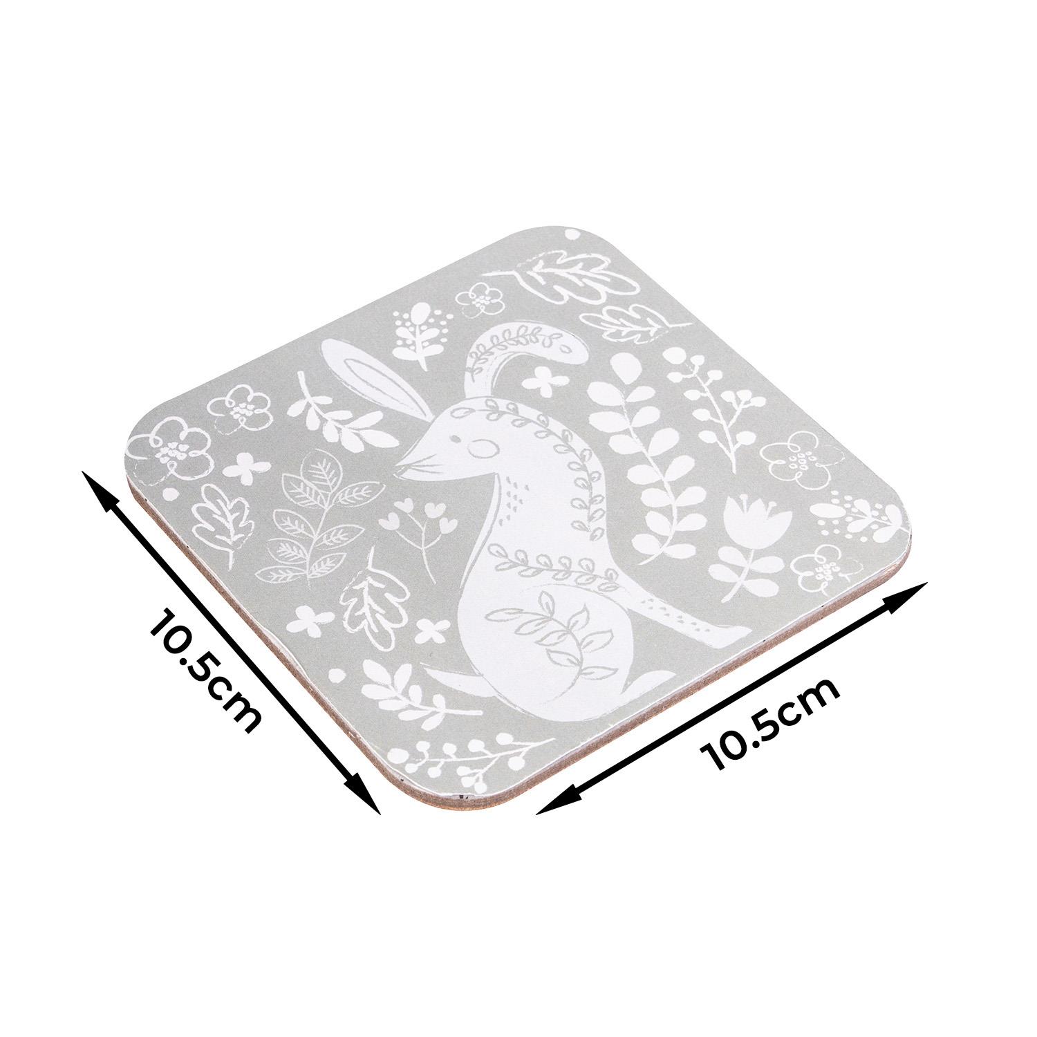 4er Pack Untersetzer und Platzsets schwarz elegant oder grau Schmetterling Design - Bild 93 von 94