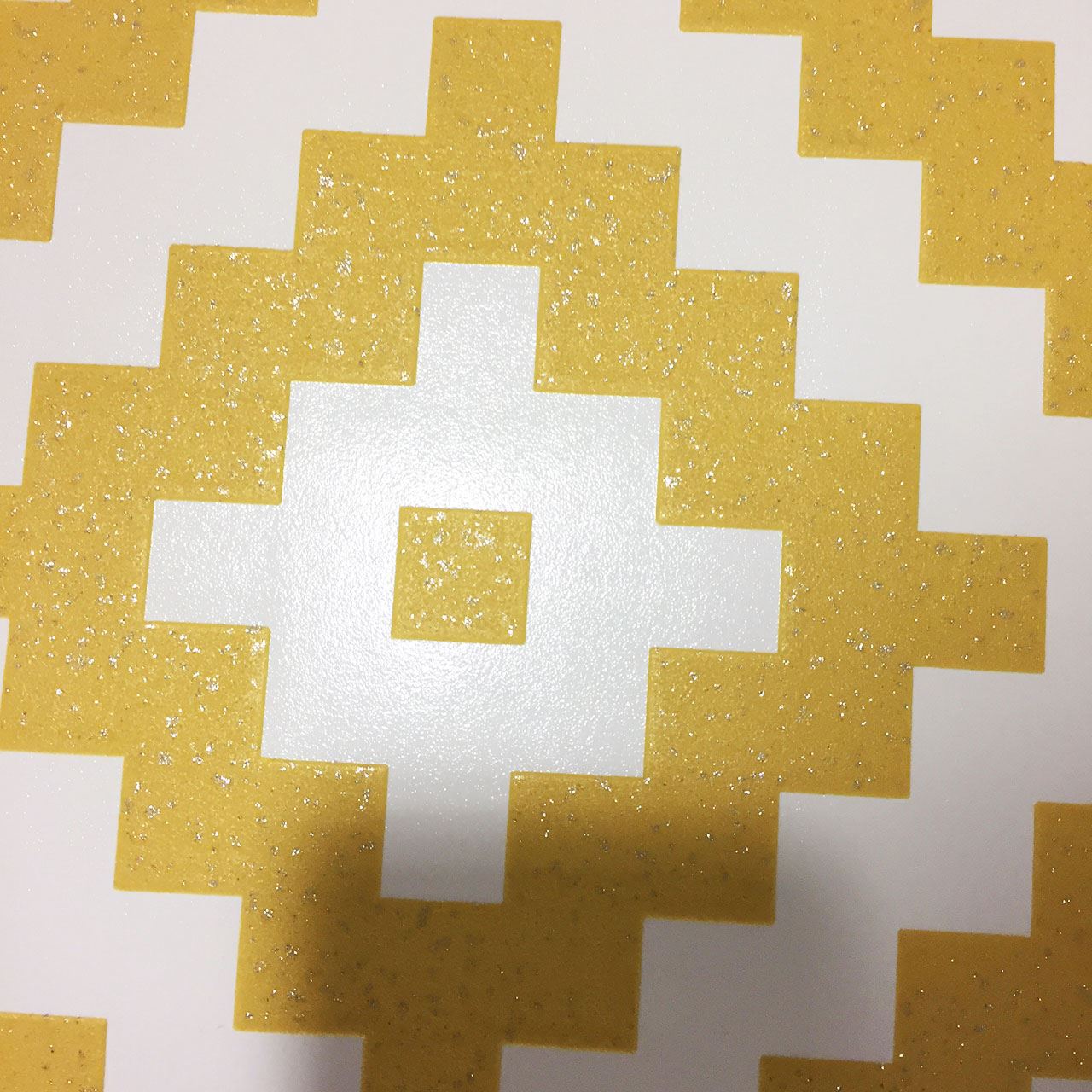 3D Effect Pixel Geometric Glitter Wallpaper Textured Vinyl P+S eBay