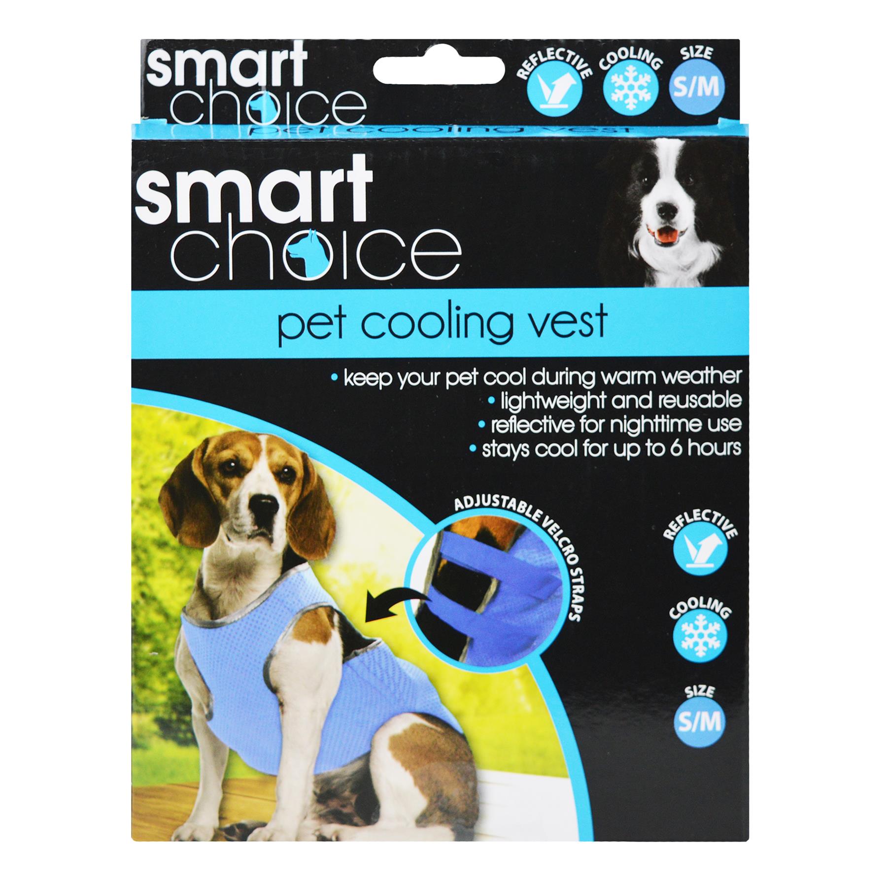 Pet Cooling Dog Vest Reflective Lightweight Reusable 6 Hours Cool 3