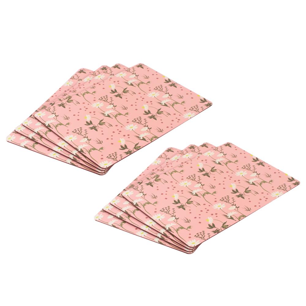 4er Pack Untersetzer und Platzsets schwarz elegant oder grau Schmetterling Design - Bild 35 von 94