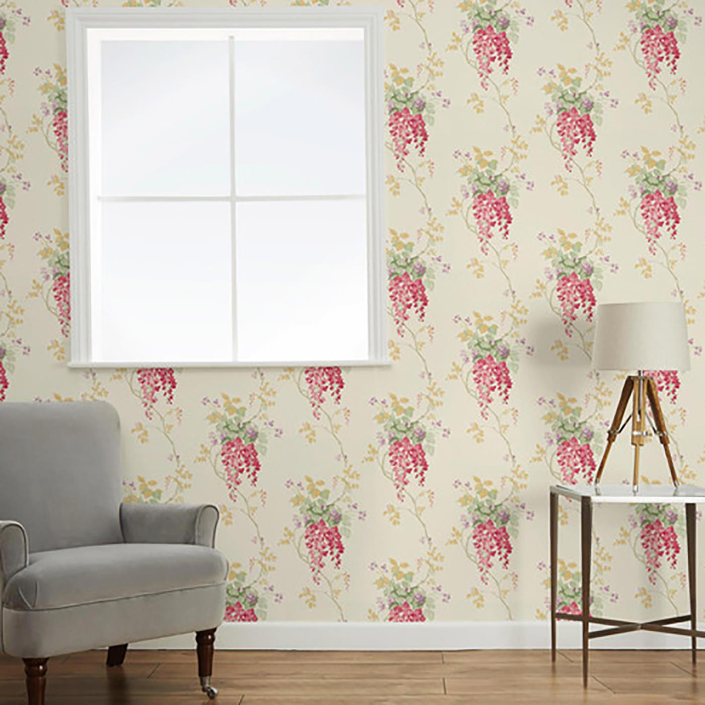 Laura Ashley Wisteria Wallpaper