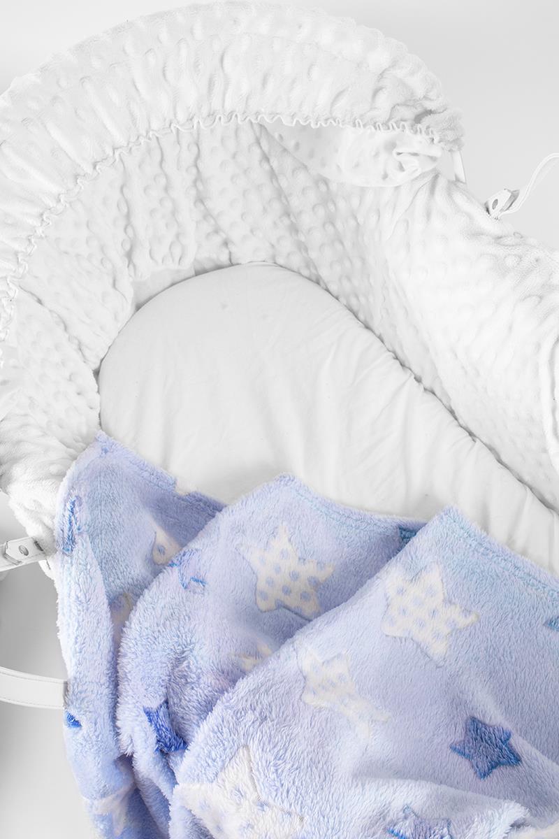 Soft Baby Fleece Blanket Cot Pram Travel Babies Comfort Luxury 75x100cm