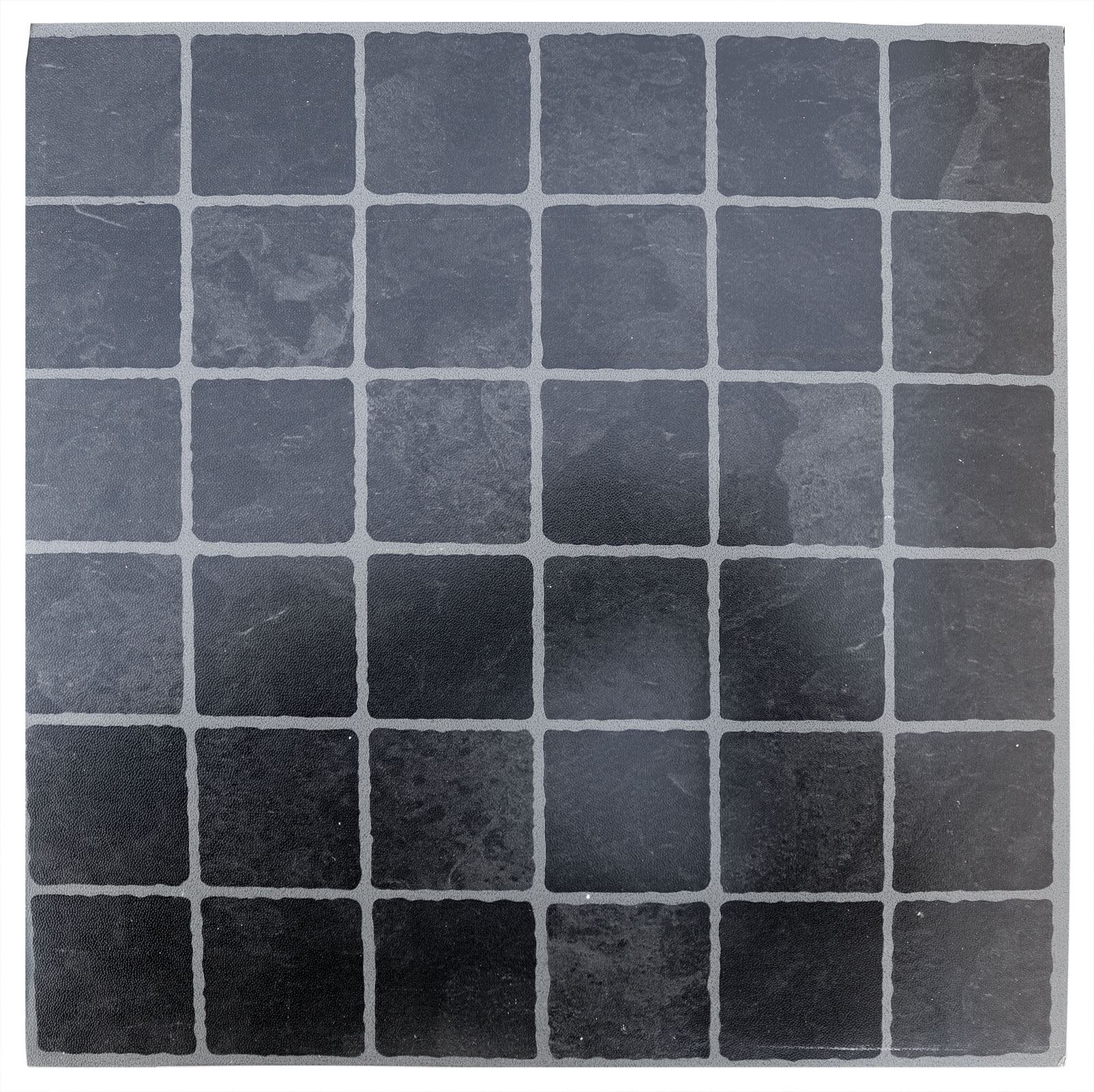 Floor Tiles Self Adhesive Small Black Grey Tile Vinyl Flooring