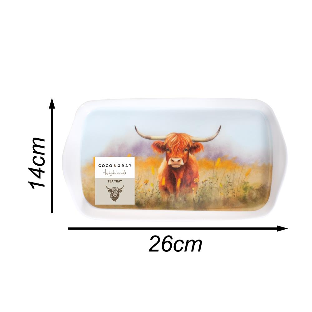 Accessori cucina pranzo a tema mucca Highland tazze vassoi sottobicchieri tovagliette - Foto 69 di 72