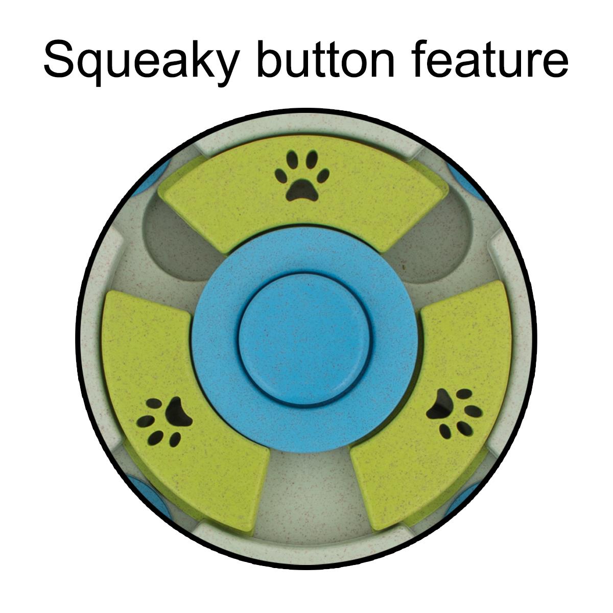 Treat Puzzle Toy Pet Dog Puppy Squeaker Interactive Stimulating Play Enrichment - Picture 18 of 22