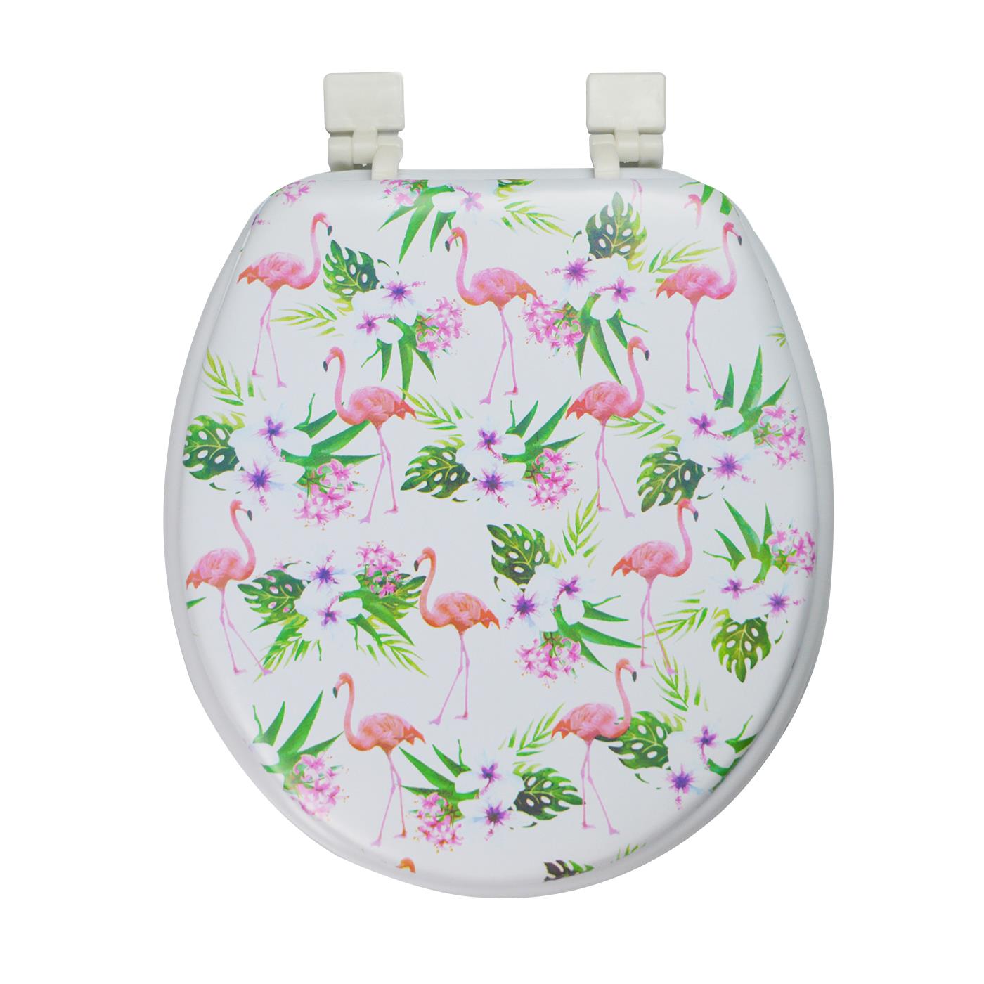 Padded Soft Toilet Seat Cover 8 Modern Print Designs Adjustable Easy Clean eBay