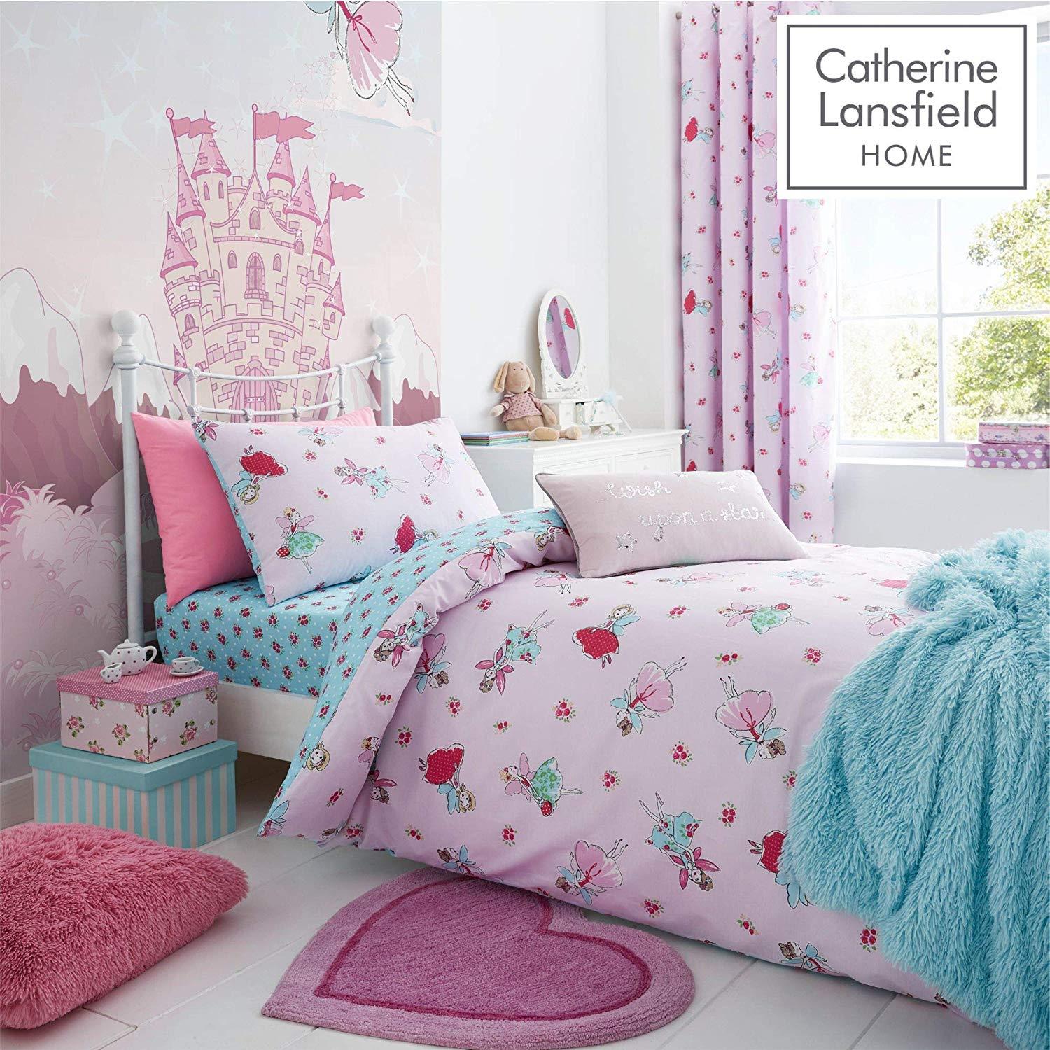 girls bedding and curtain sets