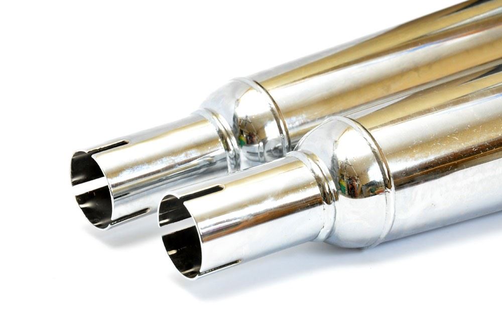 Triumph T140 Norton Type Peashooter Silencers eBay