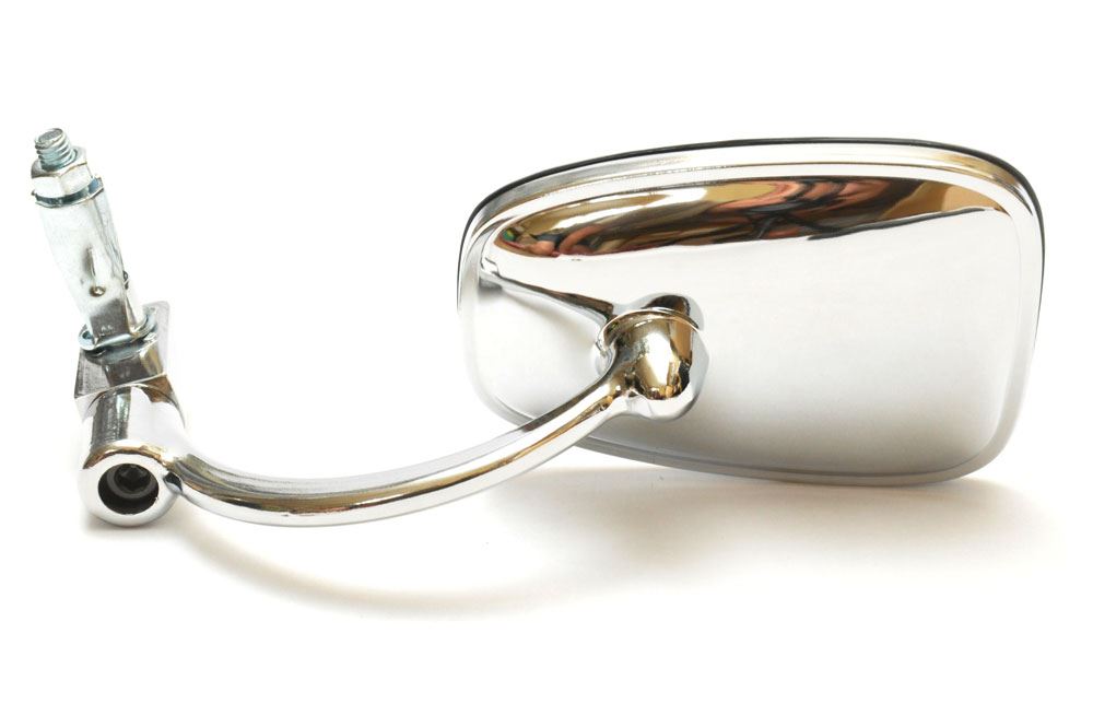 Chrome Bar End Mirror BSA Triumph NEW eBay