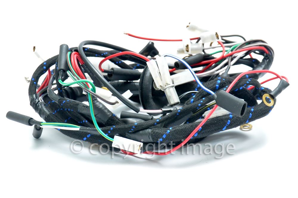 Triumph T100, T120, TR6, 1969-70 Wiring Harness, Genuine Lucas | eBay