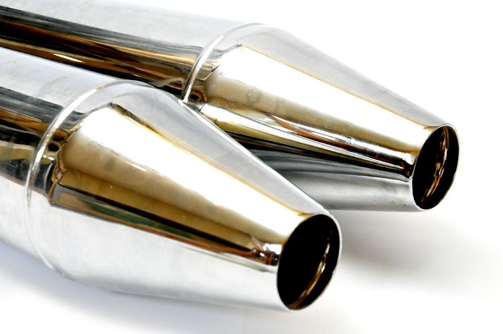 Triumph T140 Norton Type Peashooter Silencers eBay