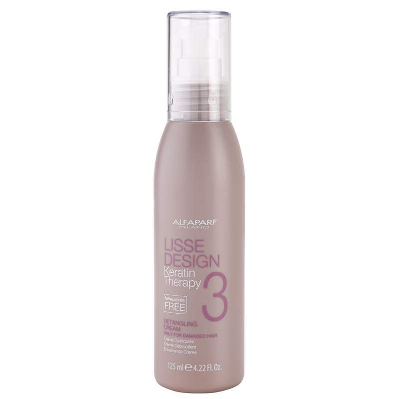 AlfaParf Keratin Therapy Lisse Design 3 Detangling Cream For Damaged