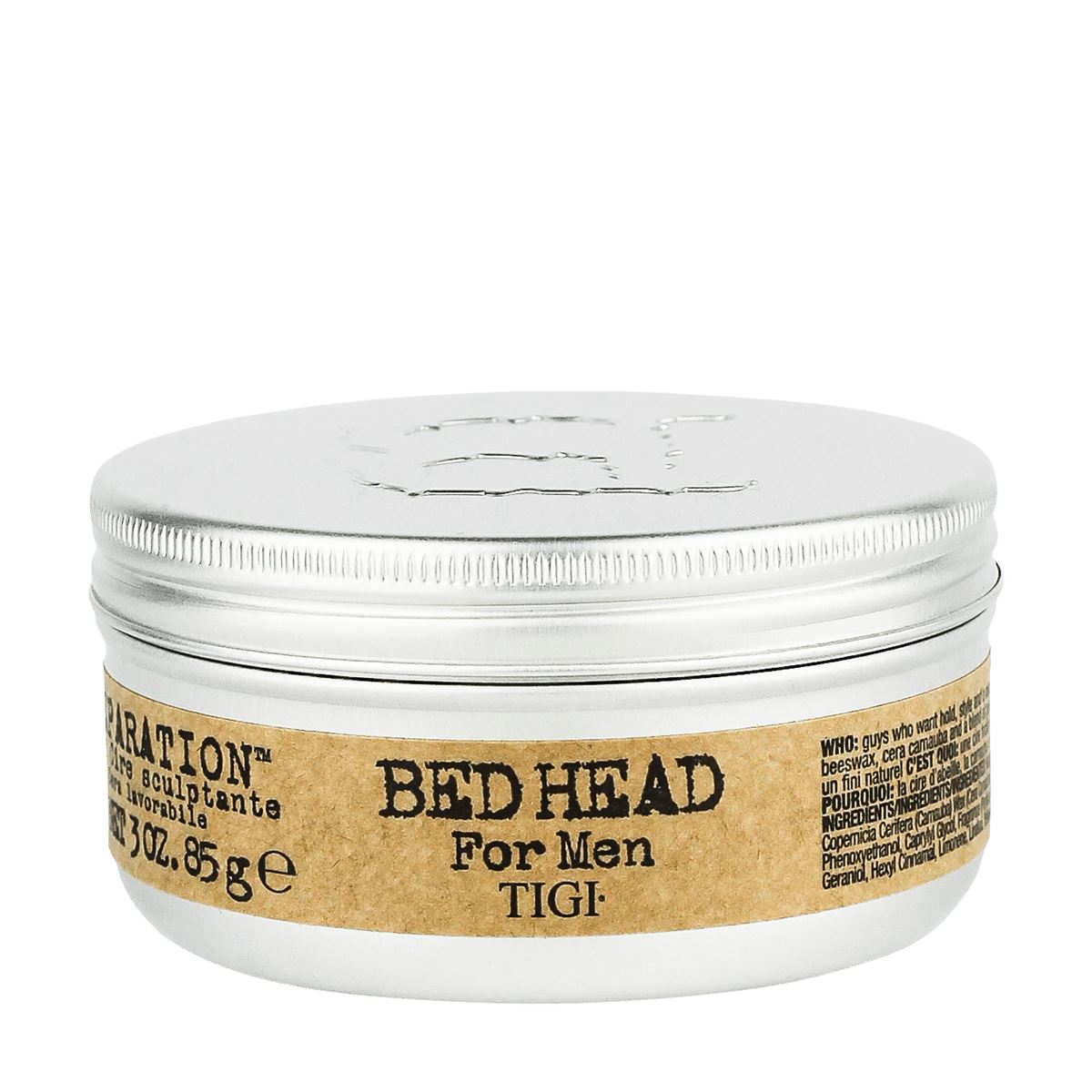 Tigi Bed Head for Men Matte Separation Workable Wax 85g eBay Tigi Bed Head for Men Matte Separation Workable Wax 85g eBay