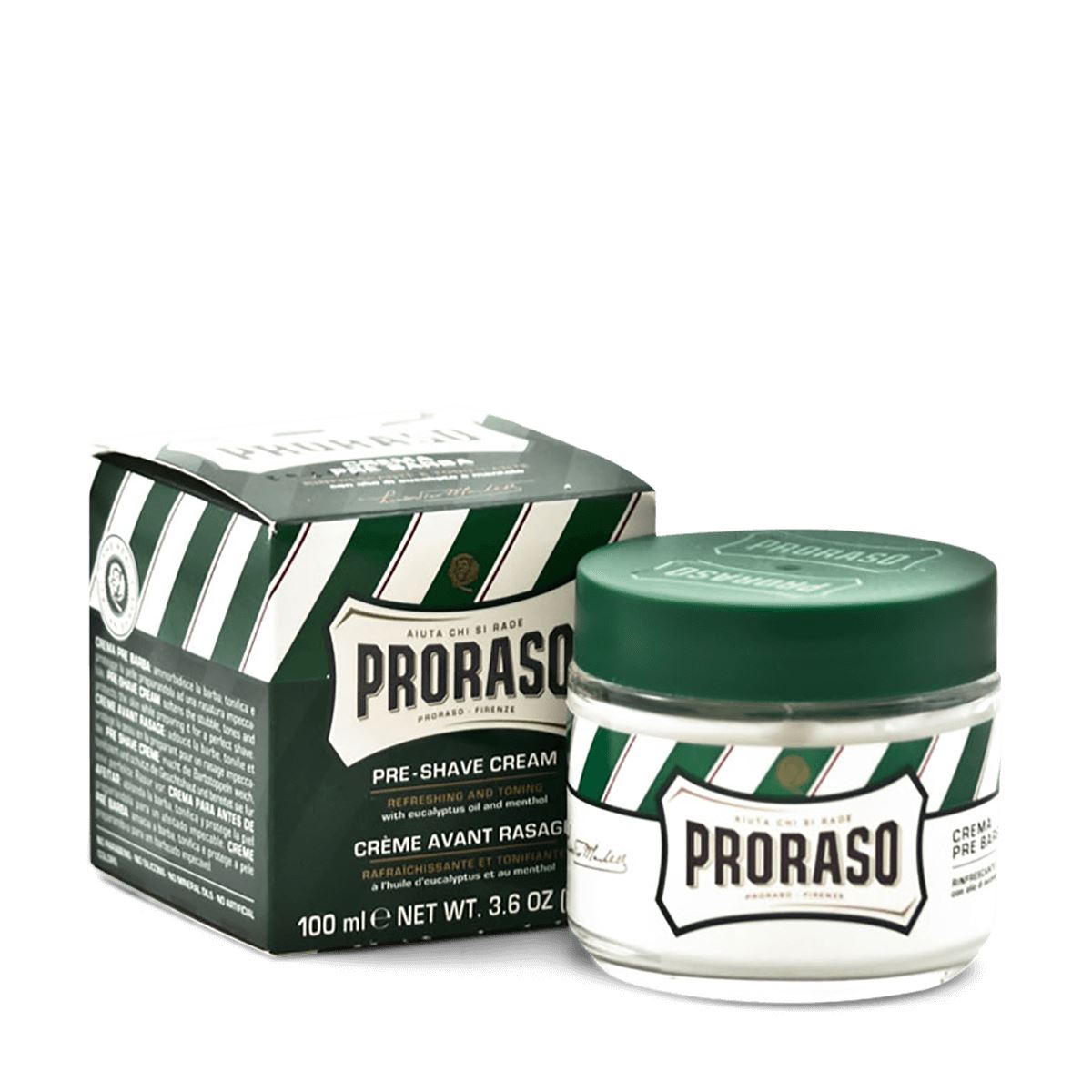 Proraso PreShave Cream Eucalyptus & Menthol 100ml 8004395001019 eBay