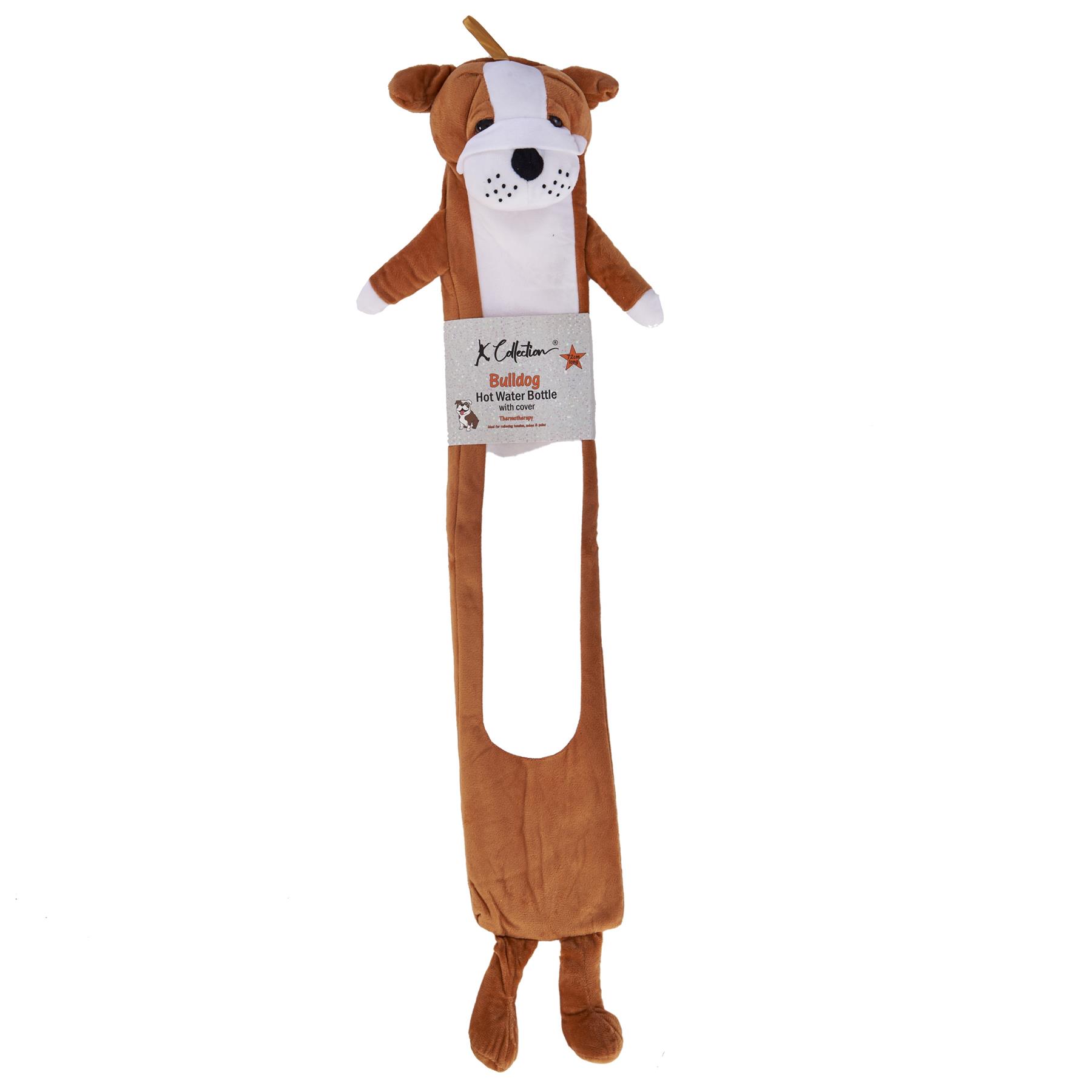 Novelty Extra Long 72cm Hot Water Bottle Unicorn Sloth Dog Bunny Plush Cover - Picture 8 of 75