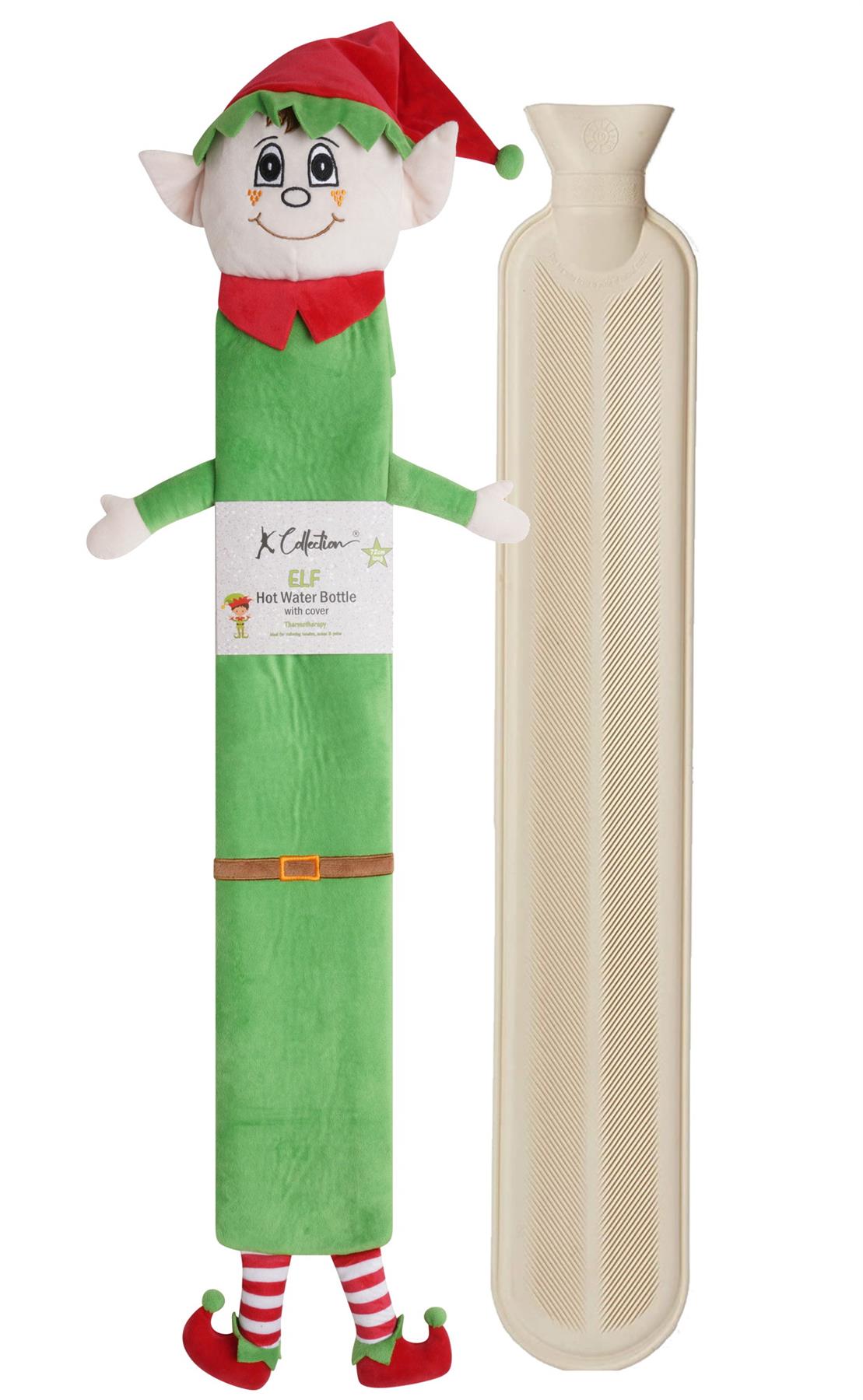 Novelty Extra Long 72cm Hot Water Bottle Unicorn Sloth Dog Bunny Plush Cover - Picture 36 of 75