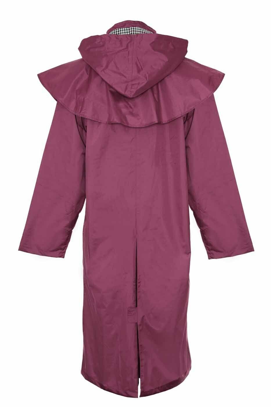 Ladies Long Full Length Waterproof Riding Rain Jacket Country Coat with