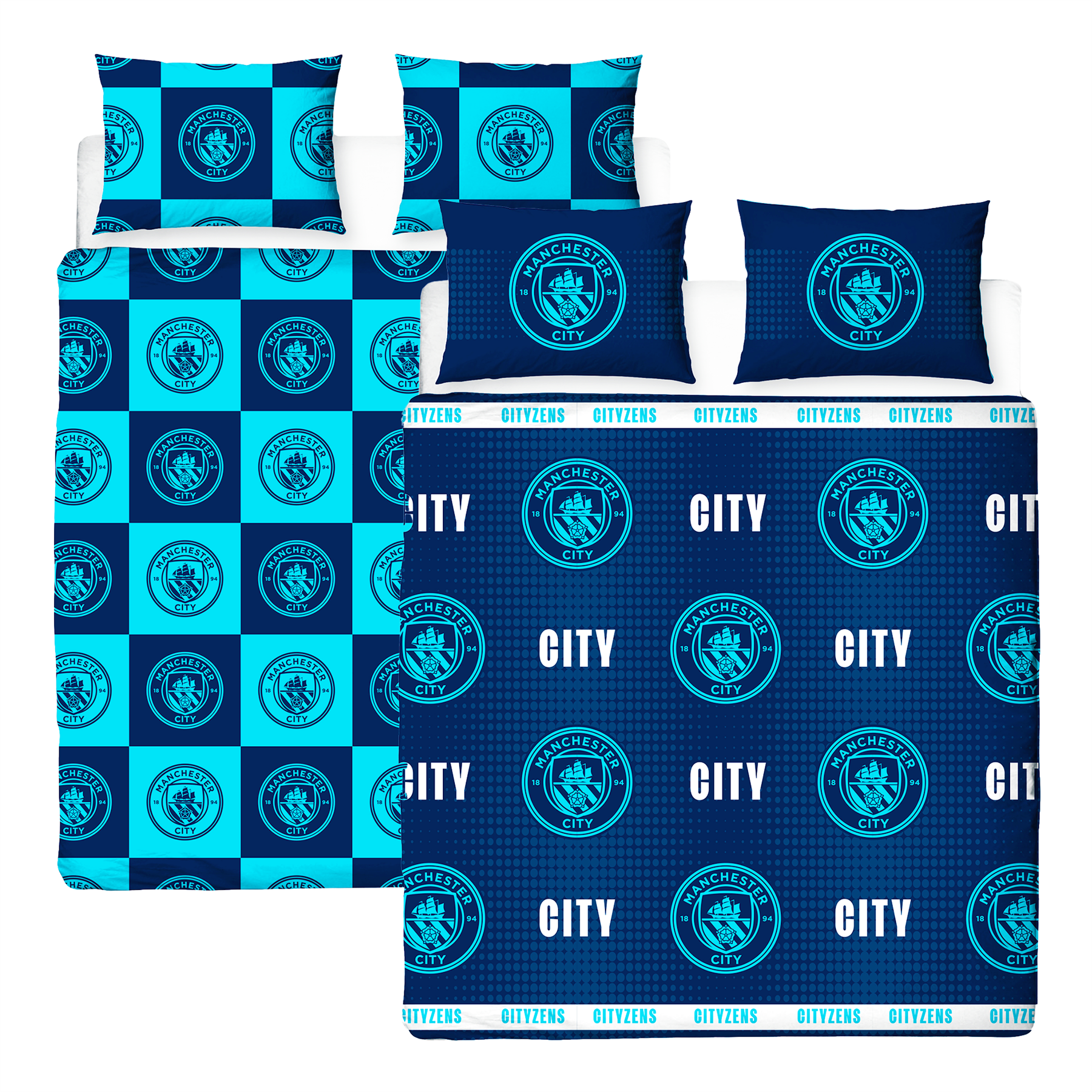 Fundas nórdicas oficiales del Manchester City FC Football Club Merch mantas y más - Imagen 5 de 31