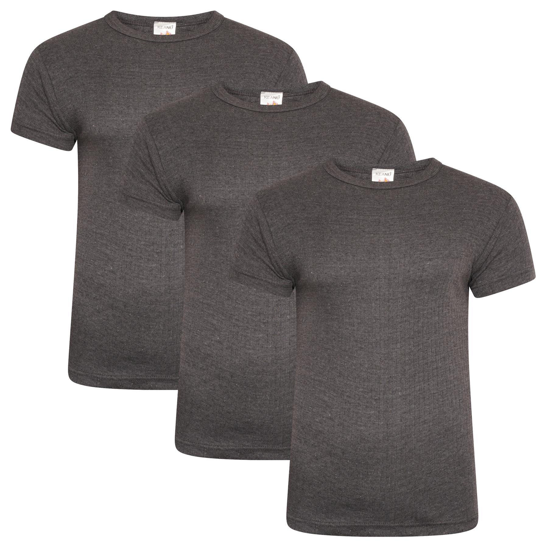 Heatforce Herren 3er Pack Thermo Langarm / Kurzarm Oberteile T-Shirt Unterwäsche S-5XL - Bild 22 von 39