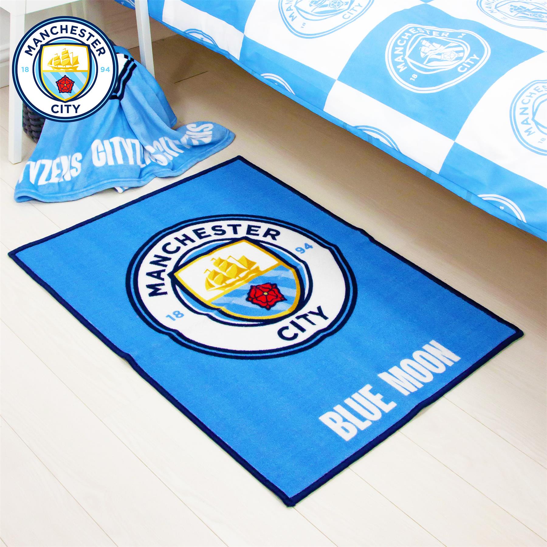 Fundas nórdicas oficiales del Manchester City FC Football Club Merch mantas y más - Imagen 29 de 31