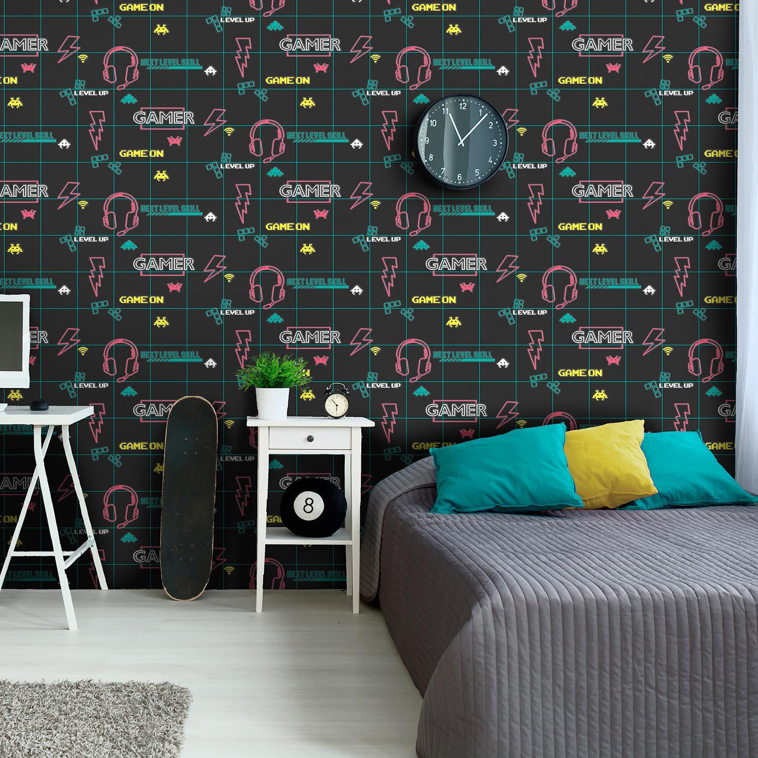 Fond d'écran 2 couleurs Holden Decor Gamer Retro Gamer Rétro Gamer - Photo 3 sur 5