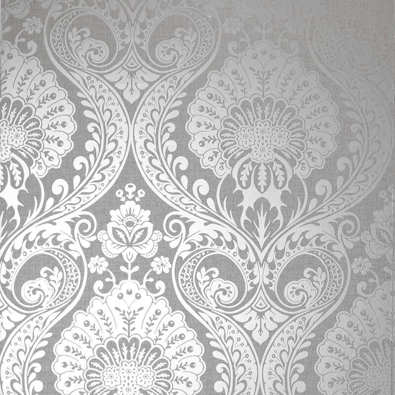 Arthouse Luxe Damast/Hexagan/Ogee Geo Metallic Tapete 3 Farben - Bild 7 von 19